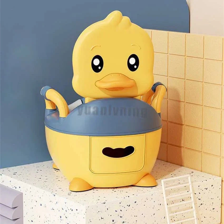Duck-Shaped Toddler Potty — Pink or Yellow