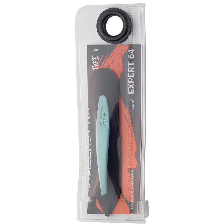 STALEKS Pro Expert 64/4 Slant Eyebrow Tweezers