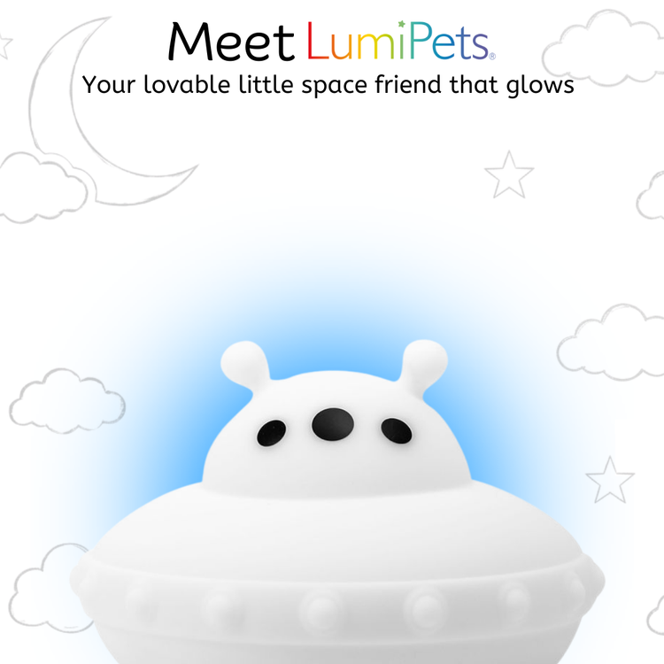 LumiPets® Ugo the UFO- Children's Touch Night Light Junior