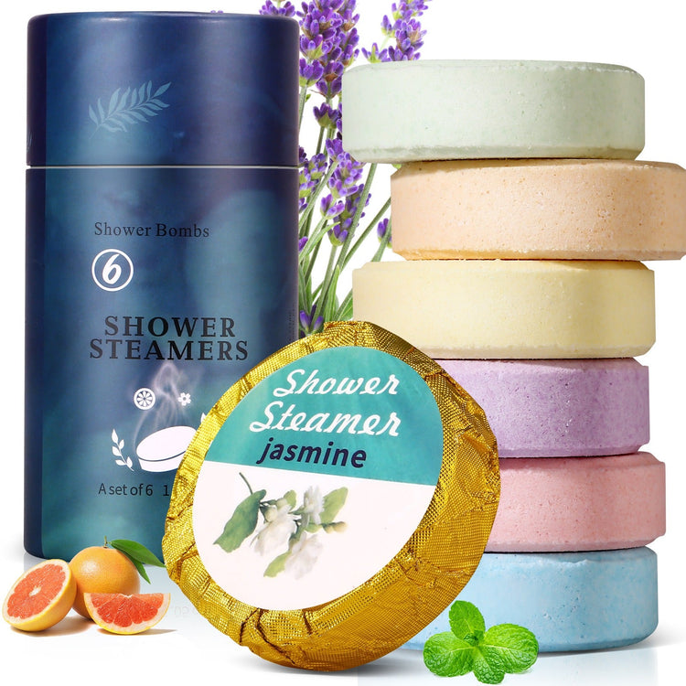 6-Piece Shower Steamer Set — Assorted Scents