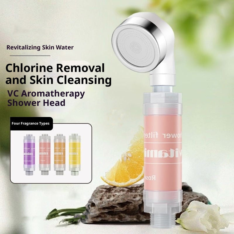 Fragrance Shower Filter Rod — Filter & Showerhead Options
