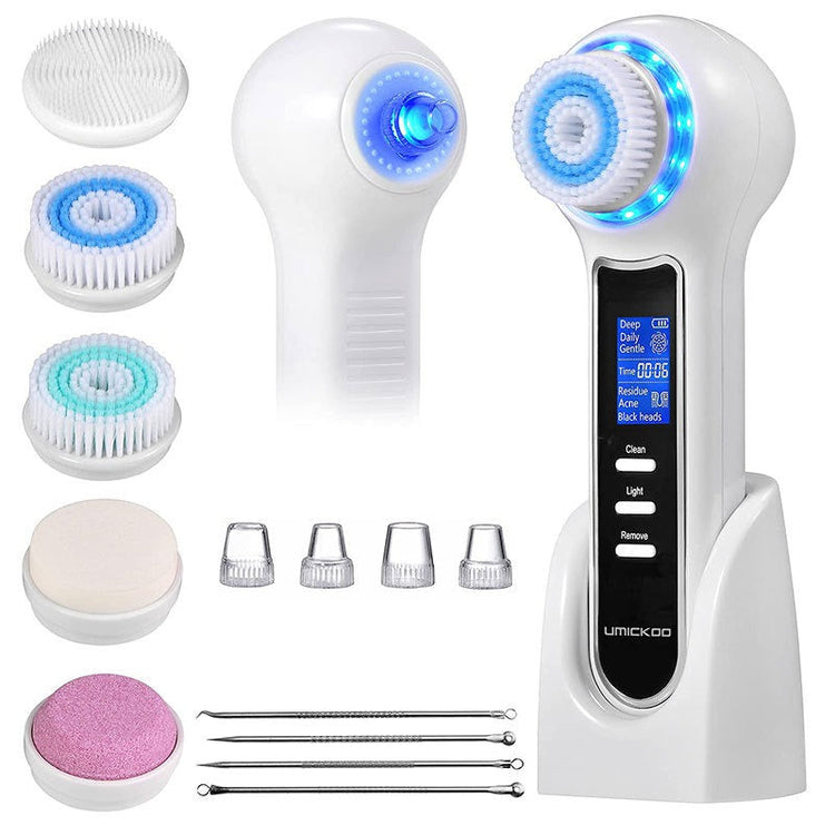 3-in-1 Electric Facial Cleansing Brush Set