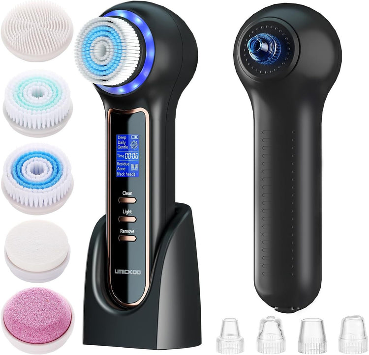 3-in-1 Electric Facial Cleansing Brush Set