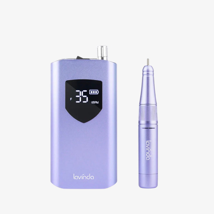 Wand™ Ease Nail Drill - Metallic Purple - 35,000 RPM Rechargeable
