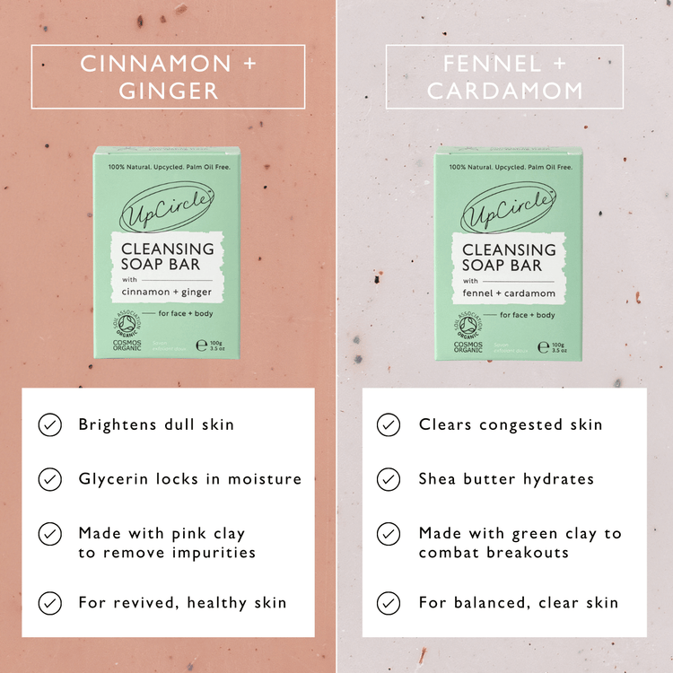 Cinnamon + Ginger Cleansing Bar