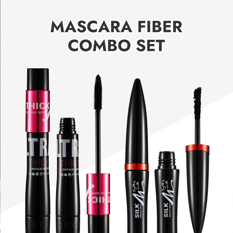 Dual-Tube Fiber Mascara Set
