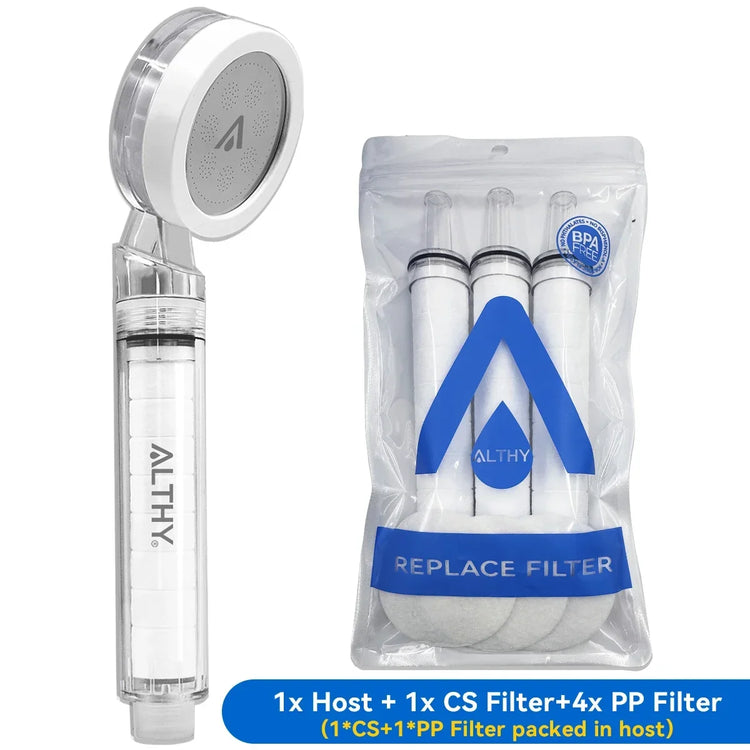 ALTHY Handheld Showerhead & Filter System — SFH70