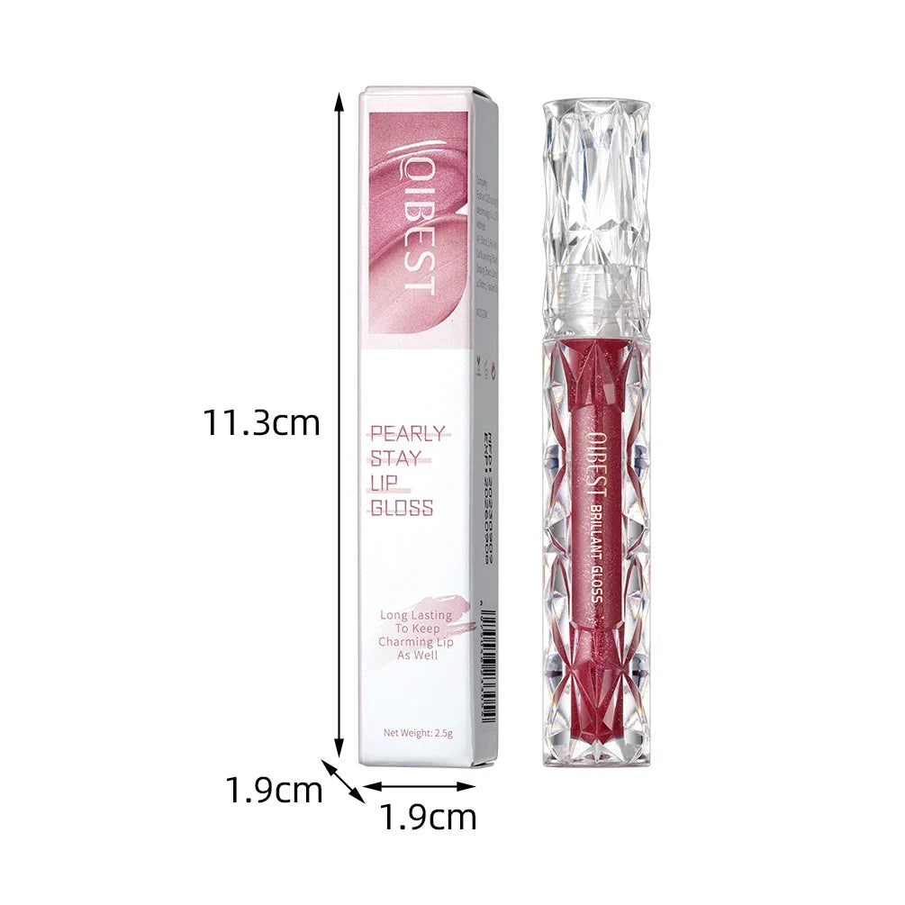 QIBEST Shimmer Lip Gloss — 2.5 g