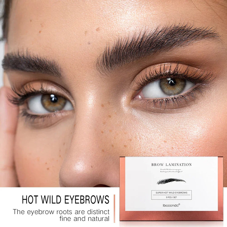Hot Brow Lift Perming Eyebrow Lifting Brow Lamination Kit With Cling Film Nutrition Keratin Perming Lotion For Home Use Kit