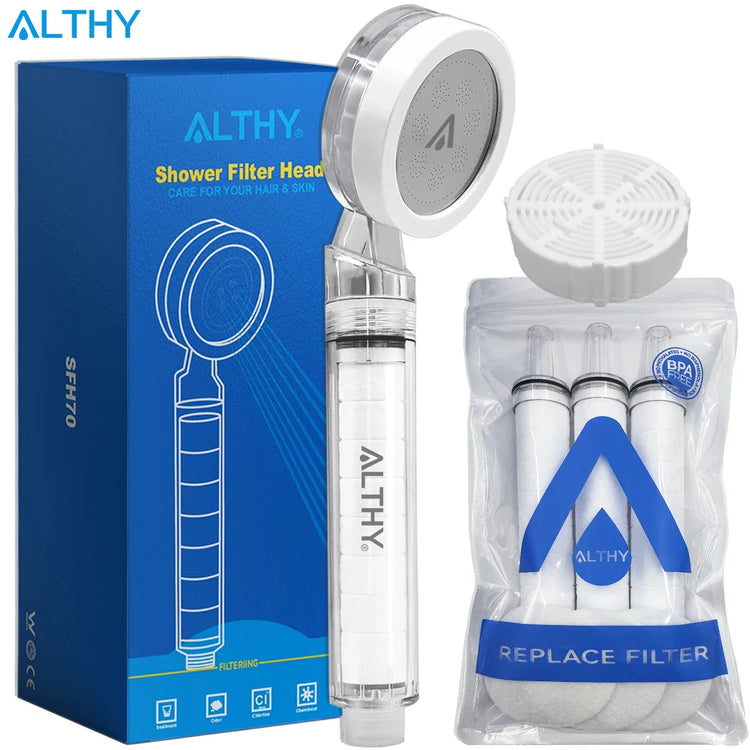 ALTHY Handheld Showerhead & Filter System — SFH70