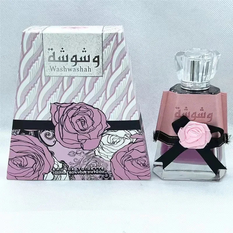 Arab Marshmallow Perfume Woman Long Lasting Fragrance Body Spray Perfumes For Women Middle East Parfum Fruity Notes Pheromone