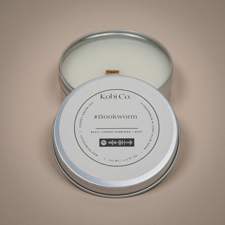 #Bookworm Luxury Candle