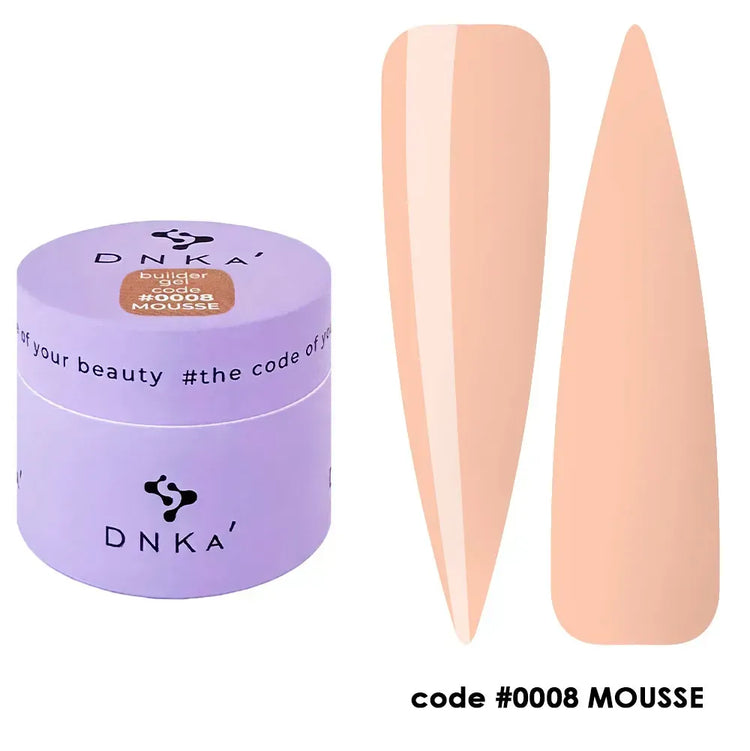 DNKa - Builder Gel Mousse #0008, 15ml / 30ml