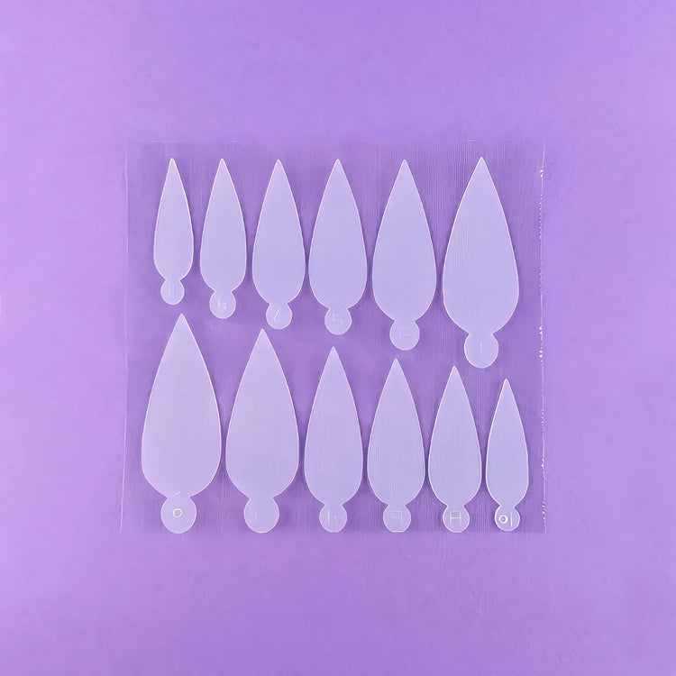 DNKa - Professional Nail Molds #0001, 36pcs