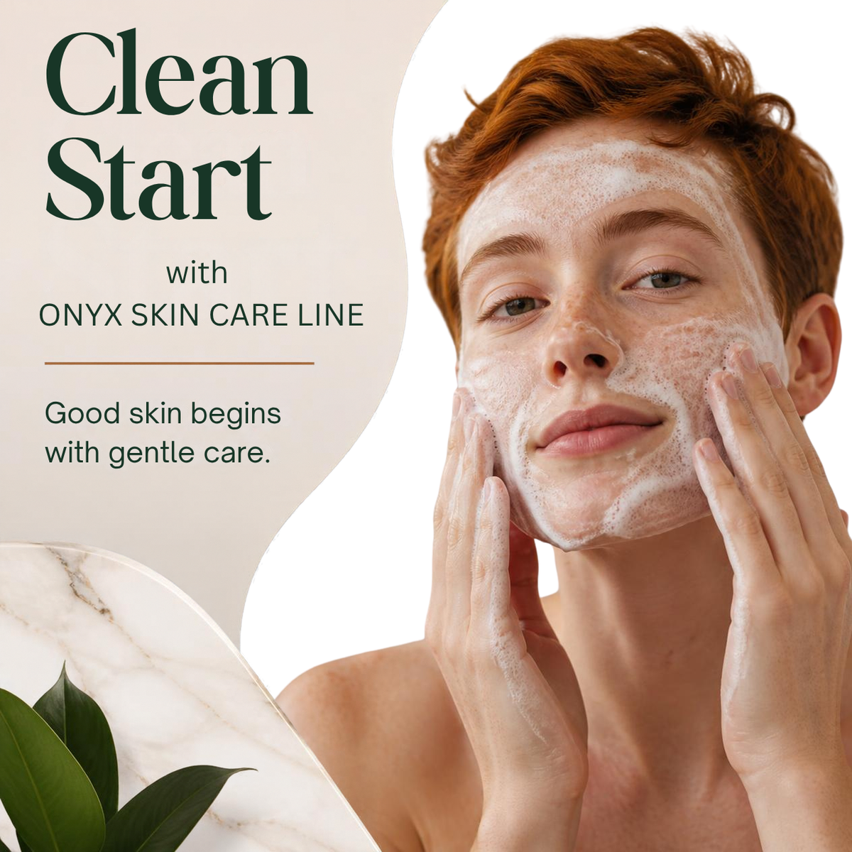 Organic Three Step Facial Renewal System - Wash, Moisturizer and  Scrub - For WOMEN