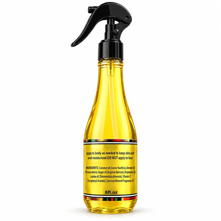 Lulu's Holistics Almond Coconut Moisture-Lock Conditioning Body Oil (8oz)