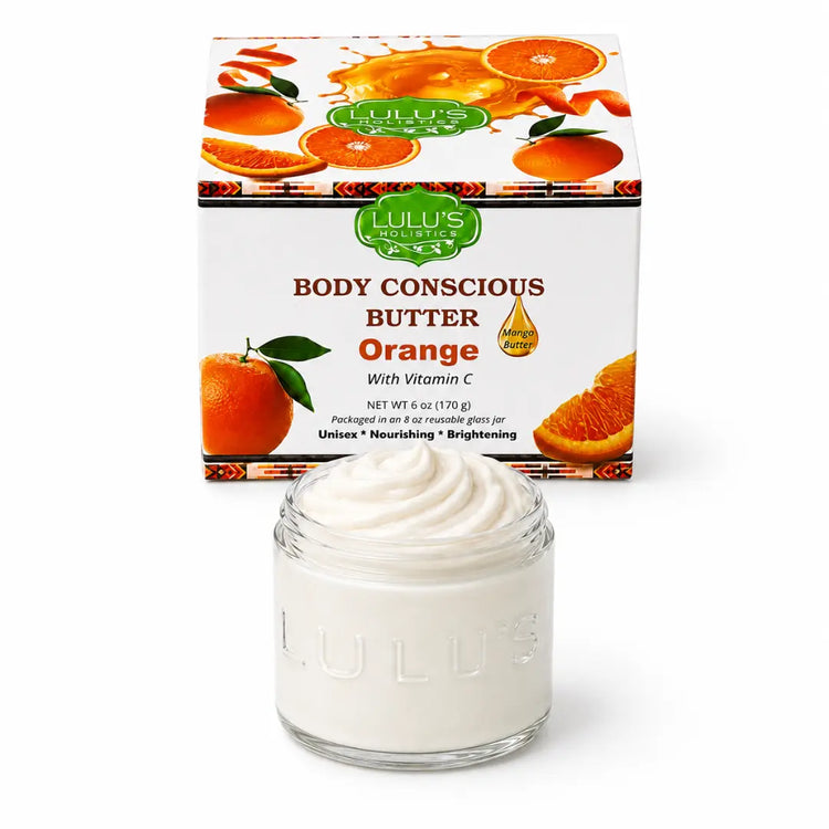 Lulu's Holistics Orange Vitamin C Whipped Mango Body Butter