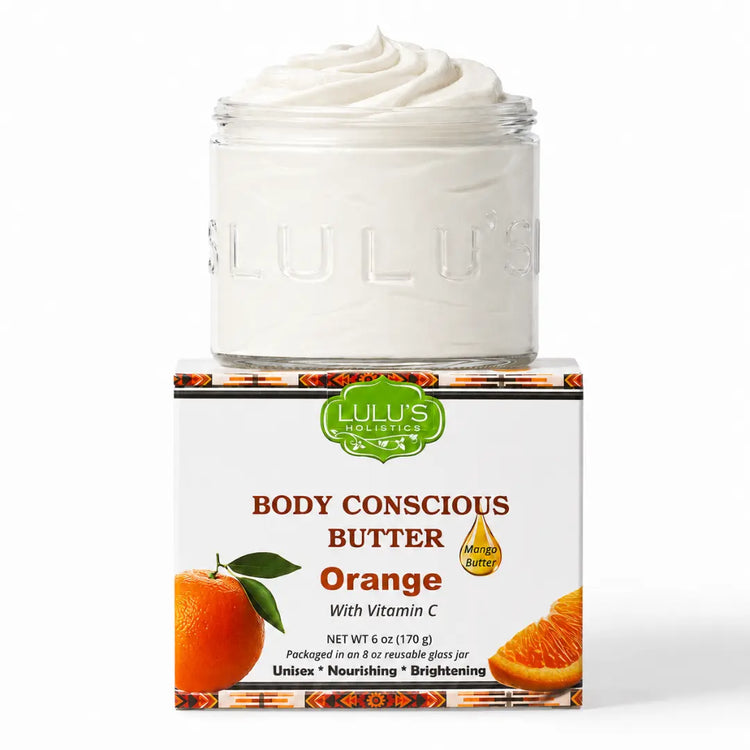 Lulu's Holistics Orange Vitamin C Whipped Mango Body Butter