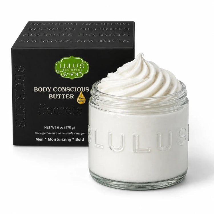 Lulu's Holistics Secrets Whipped Shea Body Butter for Men