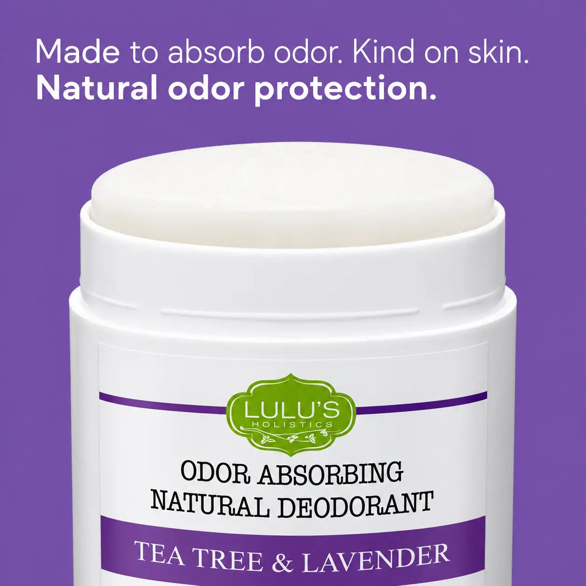 Lulu's Holistics Tea Tree & Lavender Aluminum-Free Deodorant (2.65oz)