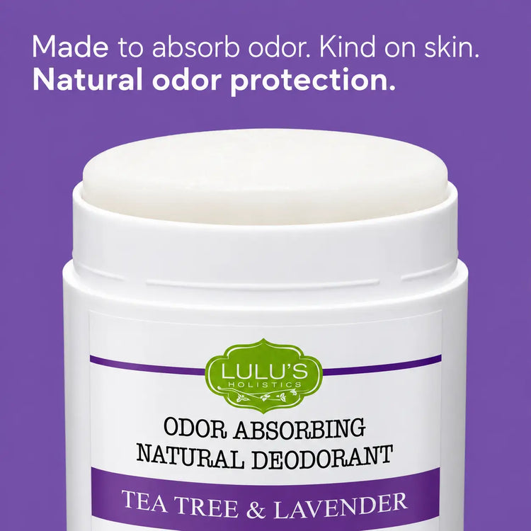 Lulu's Holistics Tea Tree & Lavender Aluminum-Free Deodorant (2.65oz)