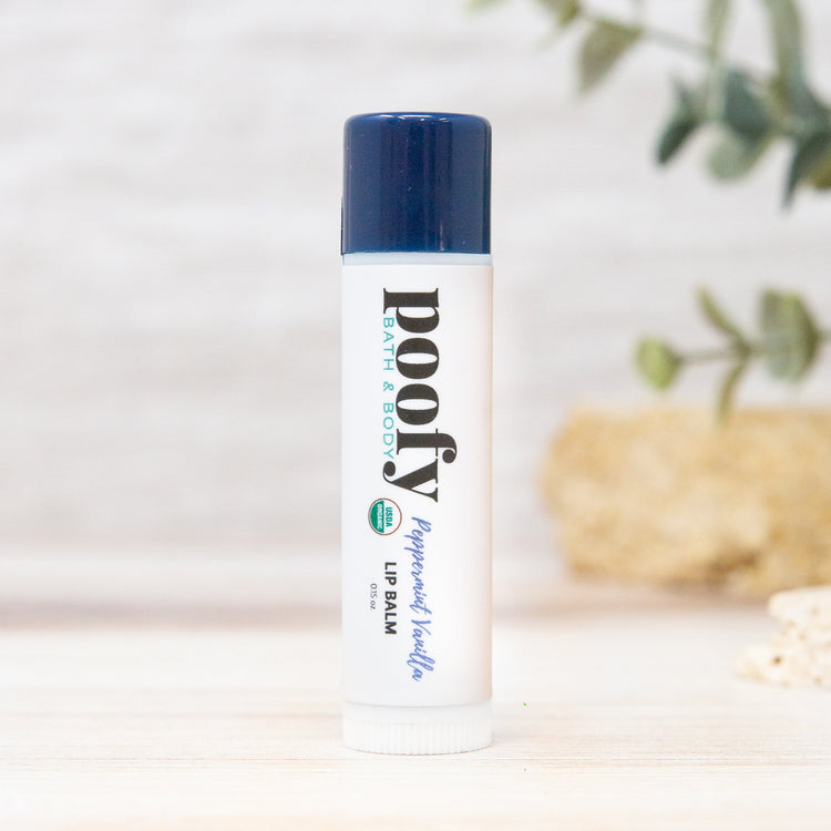 Peppermint Vanilla Lip Balm Organic