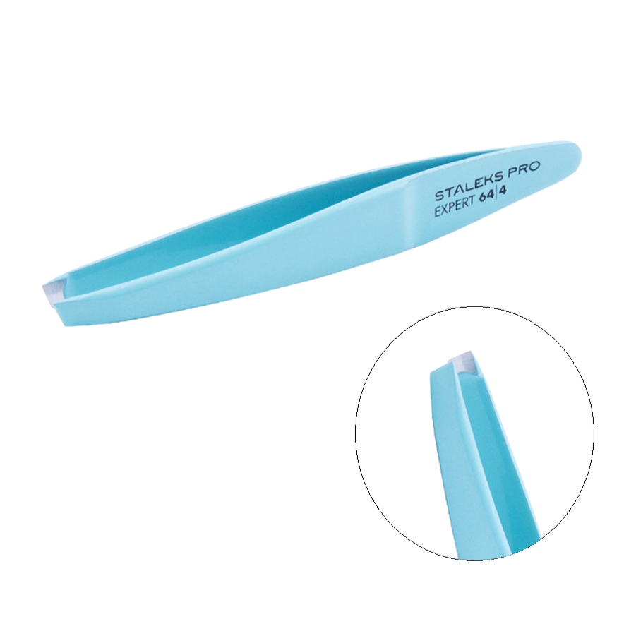 STALEKS Pro Expert 64/4 Slant Eyebrow Tweezers