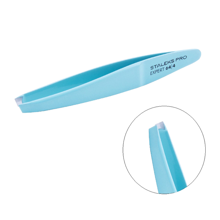 STALEKS Pro Expert 64/4 Slant Eyebrow Tweezers