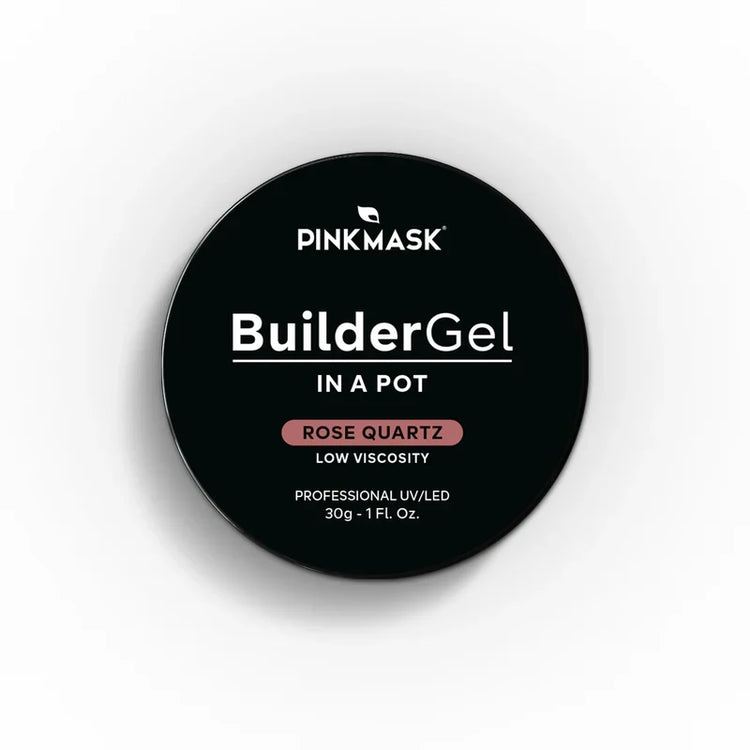 Pink Mask - Builder Gel in a Pot Rose Quartz