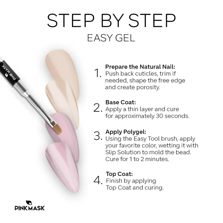Pink Mask - Easy Gel Cover Hazelnut, 30g / 60g