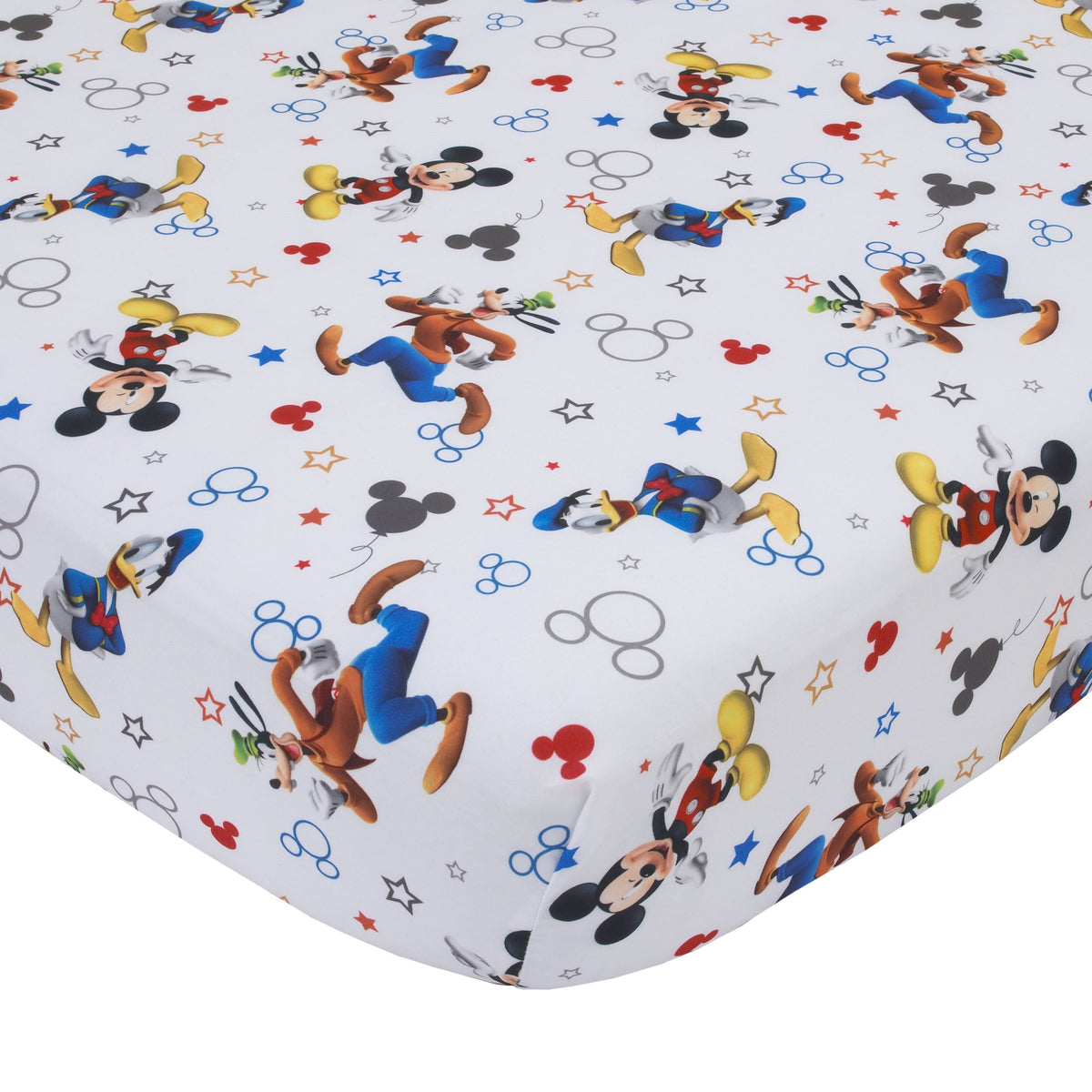 Disney Mickey Mouse Having Fun 2pk Toddler Sheet Set