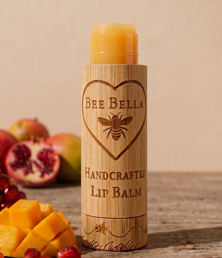 Pomegranate Mango Beeswax Lip Balm