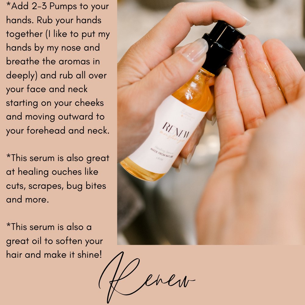 Renew Healing Moisturizer for Natural Skin Care