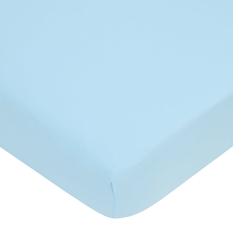 Pupstruction Work Zone Navy, Orange, Aqua, and Yellow 4 Piece Toddler Bed Set - Comforter, Fitted Bottom Sheet, Flat Top Sheet, and Reversible Pillowcase